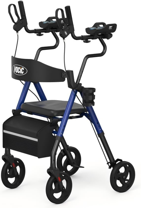 VOCIC Z22 Upright Foldable Rollator Walker