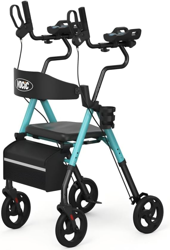 VOCIC Z22 Upright Foldable Rollator Walker