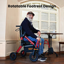 VOCIC Z55 2 in 1 Foldable Walker Wheelchair Combo 2025 Upgraded