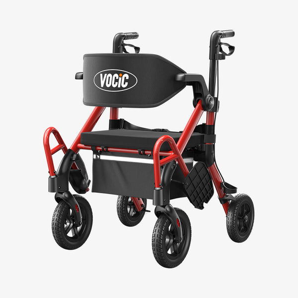 VOCIC Z55 2 in 1 Foldable Walker Wheelchair Combo 2025 Upgraded