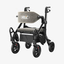 VOCIC Z55 2 in 1 Foldable Walker Wheelchair Combo 2025 Upgraded