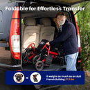 VOCIC Z55 2 in 1 Foldable Walker Wheelchair Combo 2025 Upgraded