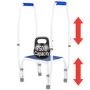 Platinum Health Group AdjustaStep DoubleSafe Deluxe Step Stool with Dual Handrail - Weight Capcity 300lb and 750lb