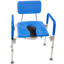 Platinum Health Group Dignity Ultra-Premium Padded BARIATRIC Extra Large Commode/Shower Chair. 600lb Capacity