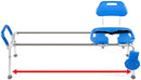 Platinum Health Group HydroGlyde - Toilet to Tub Sliding Bench - Extra Long for Physically Handicapped or Disabled