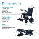 Journey Air Lightweight Folding Power Chair - 2026 Model