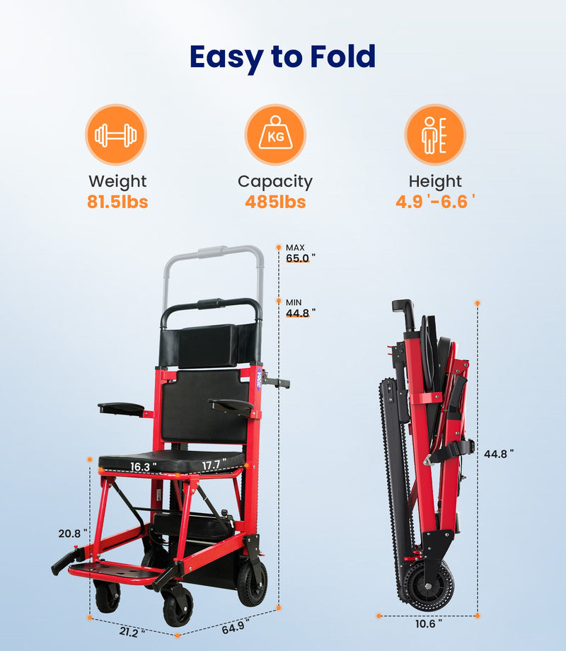 VOCIC AY04 Electric-Wheelchairs-for-Adults,Folding Power Wheelchair