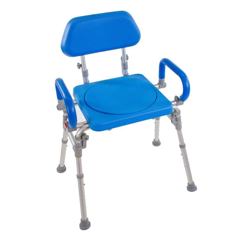 Platinum Health Group Liberty Folding Shower Chair with Swivel Seat