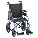 Nova Medical 353 Lightweight Transport Chair With One-Grip Locking Handbrakes