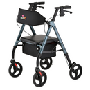 Nova Medical Star 8 OS Lightweight Rollator Walker with Quick-Fit Push-Button - Multiple Colors