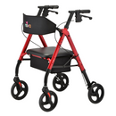 Nova Medical Star 8 OS Lightweight Rollator Walker with Quick-Fit Push-Button - Multiple Colors