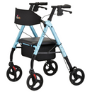 Nova Medical Star 8 OS Lightweight Rollator Walker with Quick-Fit Push-Button - Multiple Colors