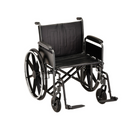 Nova Medical 5241 Steel Standard Bariatric Extra Wide Wheelchairs - 24 In Wide