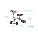 Nova Medical Heavy Duty Turning Knee Walker