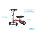 Nova Medical Heavy Duty Turning Knee Walker
