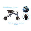 Nova Medical Heavy Duty Turning Knee Walker