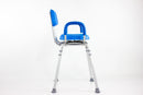 Platinum Health Group HIP CHAIR APEX Bath Shower Chair Padded ADJUSTABLE HEIGHT & SEAT ANGLE