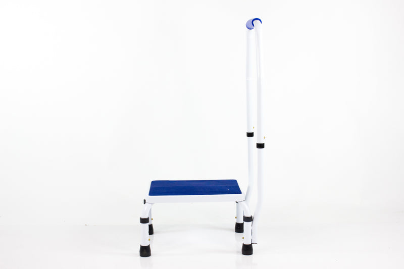 Platinum Health Group AdjustaStep Deluxe Step Stool with Handrail - Available in 300lb and 750lb Weight Capacity