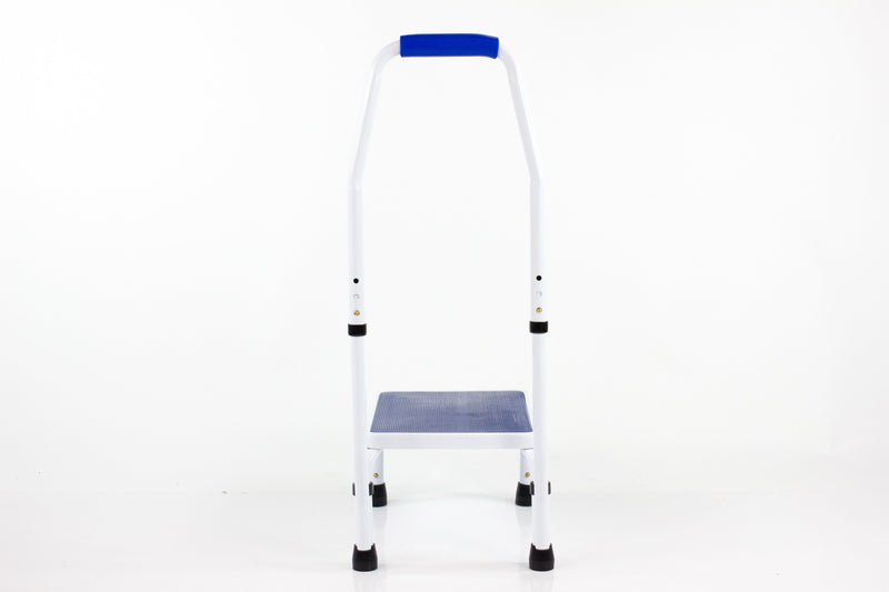 Platinum Health Group AdjustaStep Deluxe Step Stool with Handrail - Available in 300lb and 750lb Weight Capacity