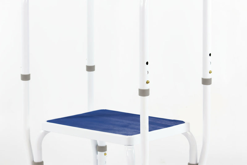 Platinum Health Group AdjustaStep DoubleSafe Deluxe Step Stool with Dual Handrail - Weight Capcity 300lb and 750lb