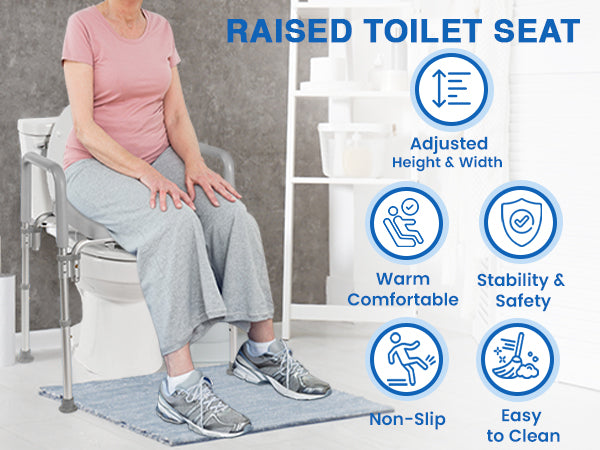 Platinum Health Group The Ultimate™ Raised Toilet Seat, Voted