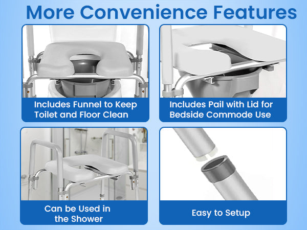 Platinum Health Group The Ultimate™ Raised Toilet Seat, Voted