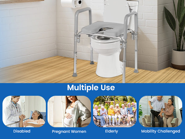 Platinum Health Group The Ultimate™ Raised Toilet Seat, Voted