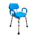 Platinum Health Group ComfortAble Deluxe Bath Shower Chair - Padded with Armrests